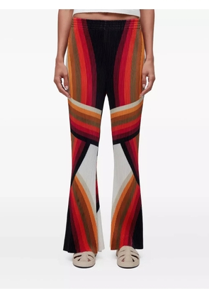 Osklen geometric-pattern trousers - Black