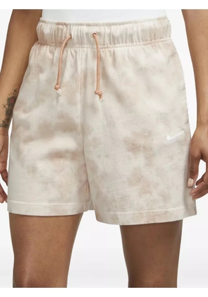 Nike drawstring jersey shorts - Neutrals