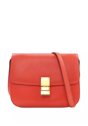 Celine Pre-Owned 2000-2018 Medium Calfskin Classic Box crossbody bag - Orange