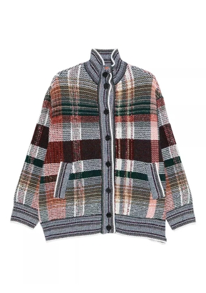 Missoni plaid-pattern cardigan - White