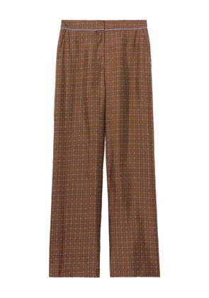 Claudie Pierlot patterned pants - Brown