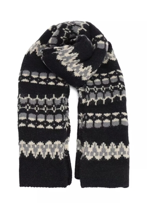 Barena patterned scarf - Black