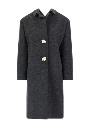 Prada Shetland virgin-wool coat - Grey
