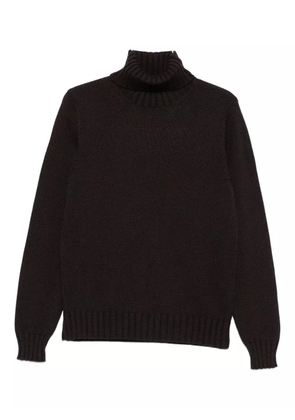 Filippo De Laurentiis roll-neck sweater - Brown