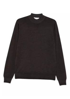Filippo De Laurentiis high-neck wool sweater - Brown