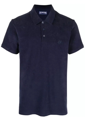 Vilebrequin Phoenix terry short-sleeved polo shirt - Blue