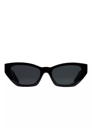 KHAITE x Oliver Peoples stripe cat-eye sunglasses - Black
