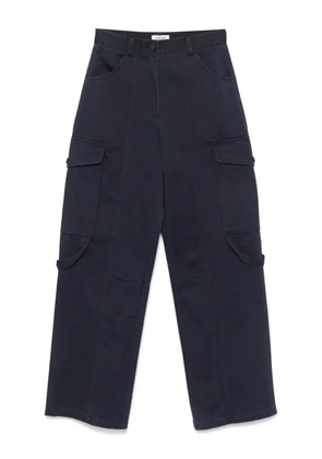 SANDRO cotton trousers - Blue