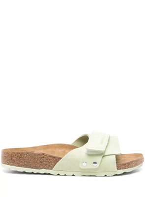 Birkenstock Kyoto suede flat sandals - Green