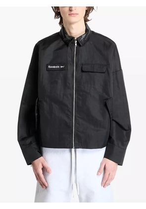 Reebok UNIFORM Zipped Overshirt - Black