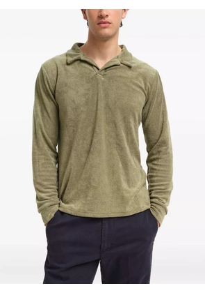 PENINSULA SWIMWEAR long sleeve polo shirt - Green