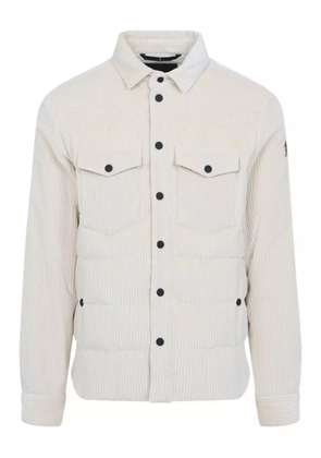 Moncler Grenoble corduroy coat - White