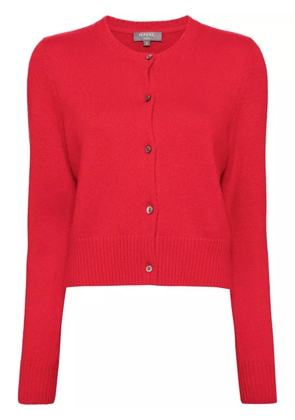 N.Peal crop cashmere cardigan - Red