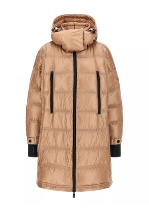 Moncler Grenoble Rochelairs quilted hooded coat - Pink