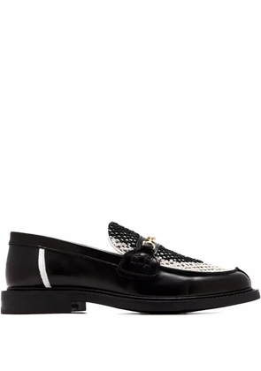 Filling Pieces Rugby Degrade leather loafers - Black
