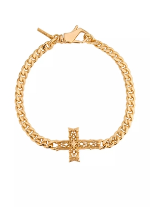 Emanuele Bicocchi Notre-Dame cross-detail bracelet - Gold