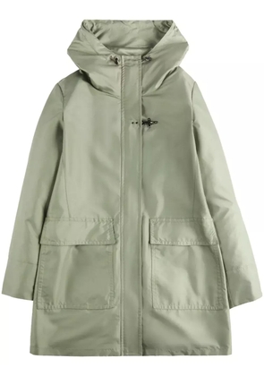 Fay hooded coat - Green