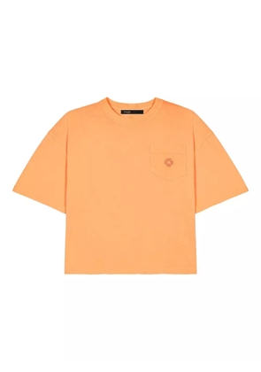 Maje logo-detail T-Shirt - Orange