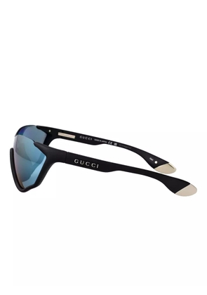 Gucci Eyewear mask-shaped sunglasses - Black