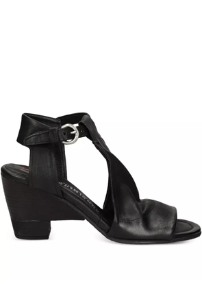 A.S.98 buckle-strap sandals - Black