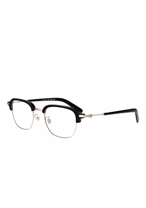 Montblanc square-frame glasses - Silver