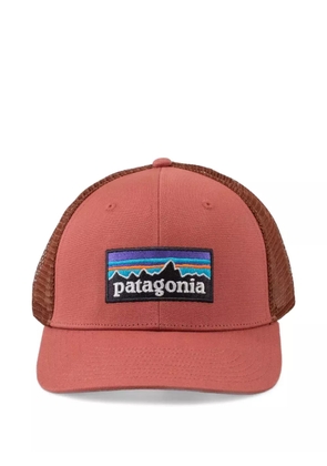 Patagonia logo-patch hat - Red