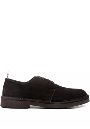 sturlini firenze suede lace-up derby shoes - Brown