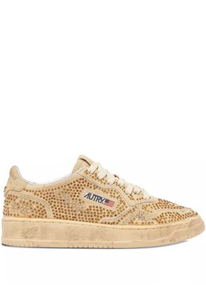 Autry Medalist Low Sue Strass sneakers - Neutrals