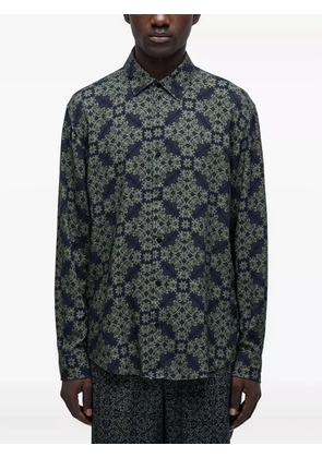Osklen Tile-print shirt - Green