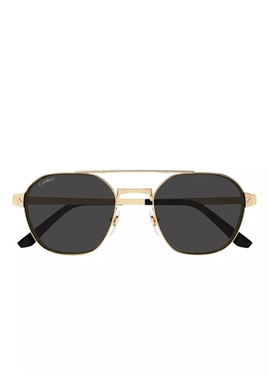Cartier Eyewear pilot-frame sunglasses - Gold