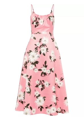 Emilia Wickstead Wenna midi dress - Pink