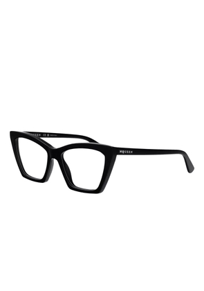 Alexander McQueen Eyewear cat-eye frame glasses - Black