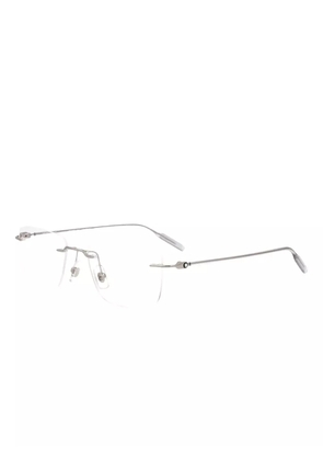 Montblanc MB0431O rectangle-frame glasses - Grey