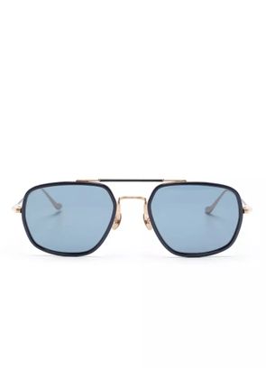 Matsuda tinted-lenses pilot-frame sunglasses - Gold