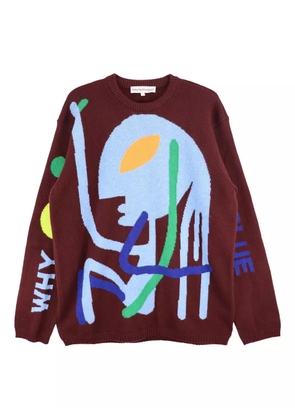 Walter Van Beirendonck Why Be Blue sweater - Brown