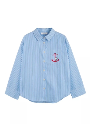 Chinti & Parker x Peanuts Snoopy Anchor pyjama set - Blue