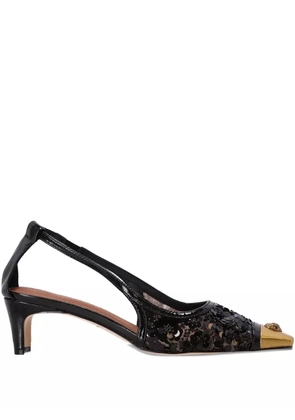 Kurt Geiger London Regent sequin-embellished pumps - Black