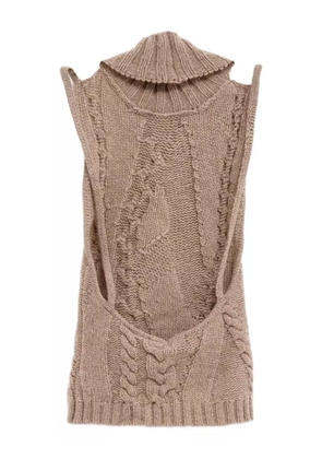 Gimaguas Julita cable-knit top - Neutrals