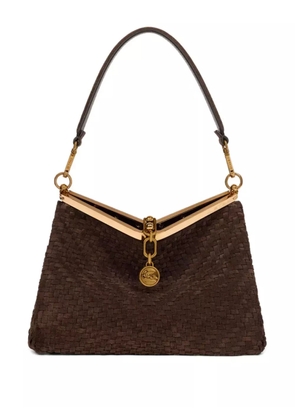 ETRO medium Vela suede shoulder bag - Brown