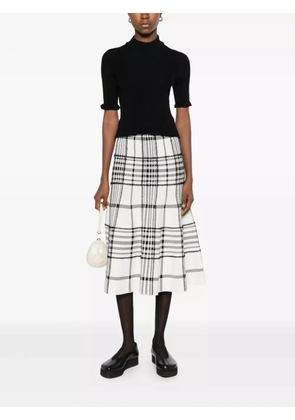 Cecilie Bahnsen ruffled sweater - Black