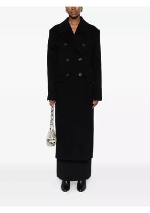 TOTEME double-breasted coat - Black