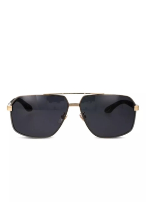 Chopard Eyewear pilot-frame sunglasses - Gold