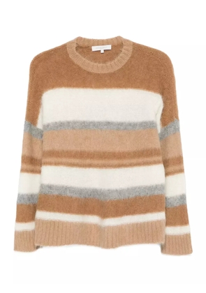 Antonelli striped sweater - Brown