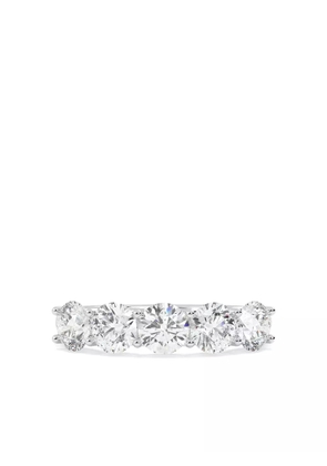 Tilla 14K white gold lab-grown diamond ring - Silver