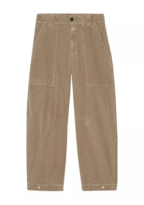 Closed corduroy utility trousers - Neutrals