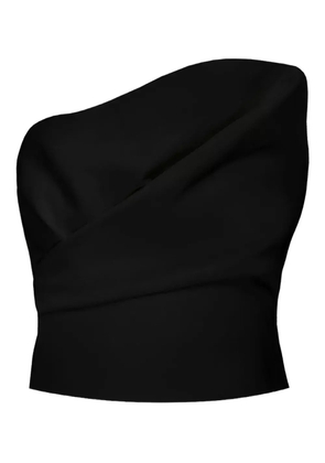 AMALIN Claudine one-shoulder top - Black