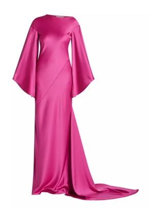 De La Vali flared-sleeve dress - Pink