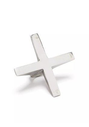 Parts of Four Sistema sterling silver ring - Metallic