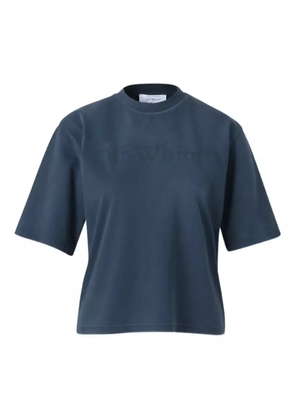 Off-White logo-print T-shirt - Blue