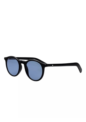 Montblanc round-frame sunglasses - Black